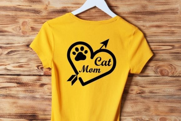 About Cat Love Mom: A Graphic Design Asset for Every Crafter