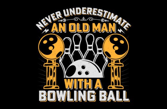 Bowling Ball Bowling Sublimation Graphic: Strike Up Your Designs