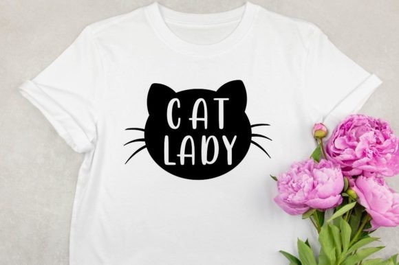 Cat Lady Beautiful Graphic Design: Where Whimsy Meets Professional Polish