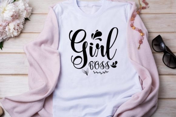 Girl Boss Beautiful Graphic Design for Bold Projects