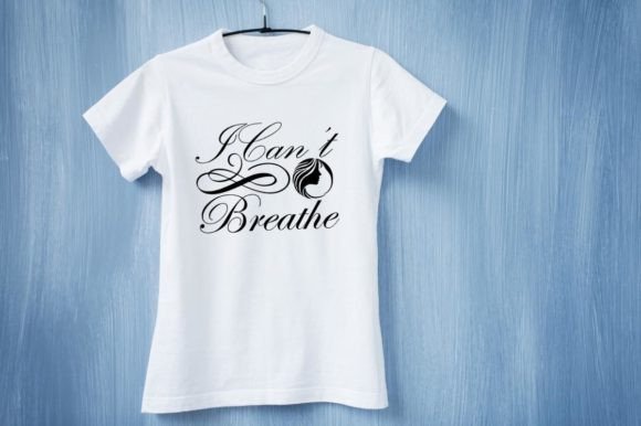 I Can't Breathe Graphic Design: A Font with Powerful Intent