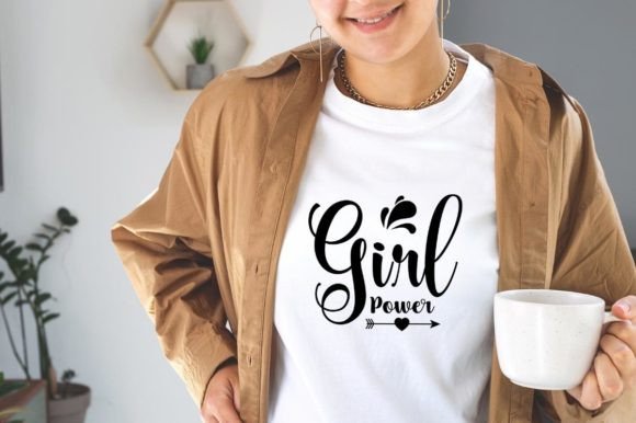 Unleash Creativity with Girl Power Beautiful Graphic Design