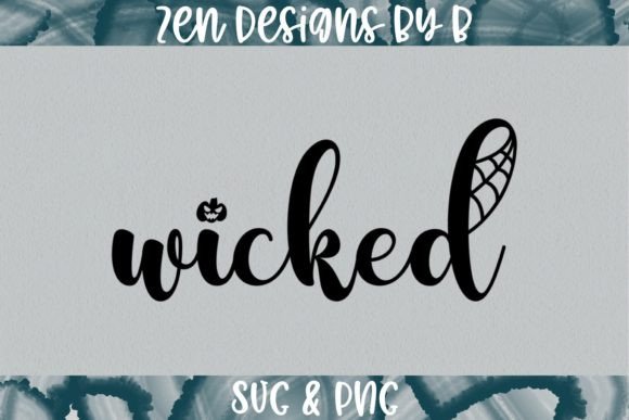 Wicked Graphic for Halloween: A Bold Display Font for Creative Projects